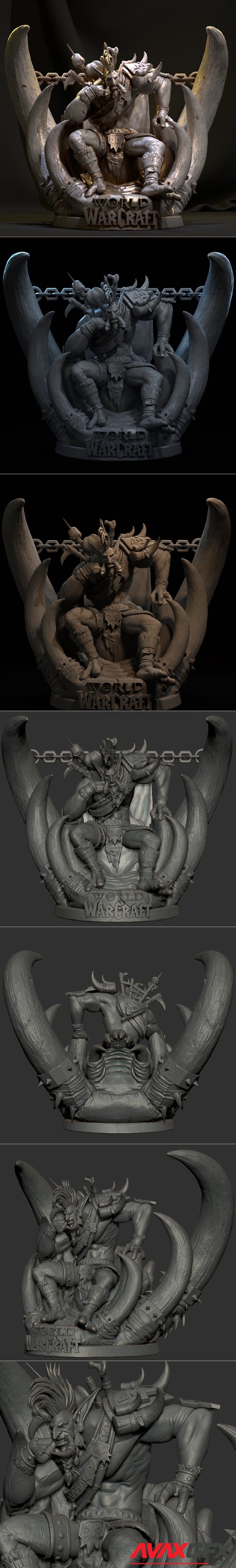 World of warcraft Voljin – 3D Printable STL