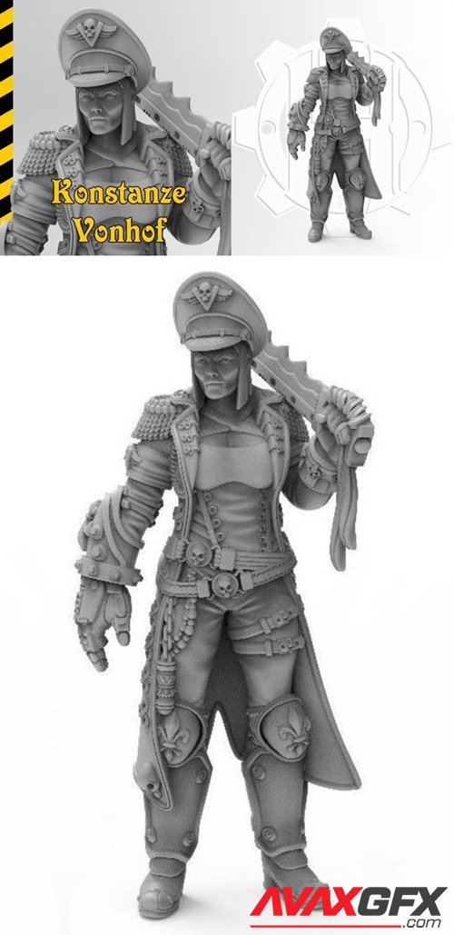 Konstanze Vonhof – 3D Printable STL