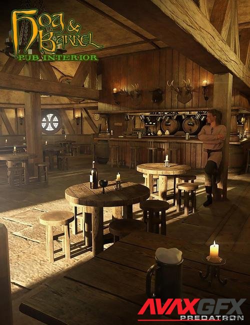 Hog and Barrel Pub Interior