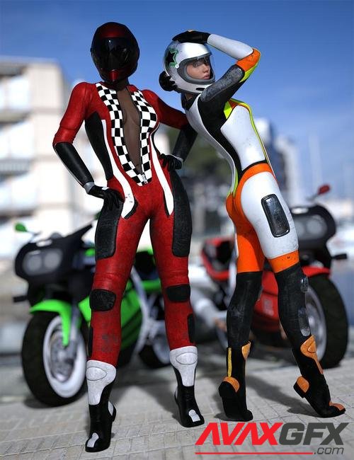 Motorbike Suit Outfit Textures
