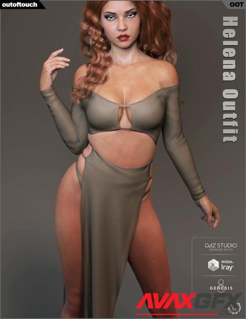 dForce Helena Outfit for Genesis 8 Female(s)