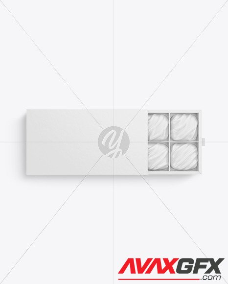 Box of Chocolate Sweets Mockup 90197