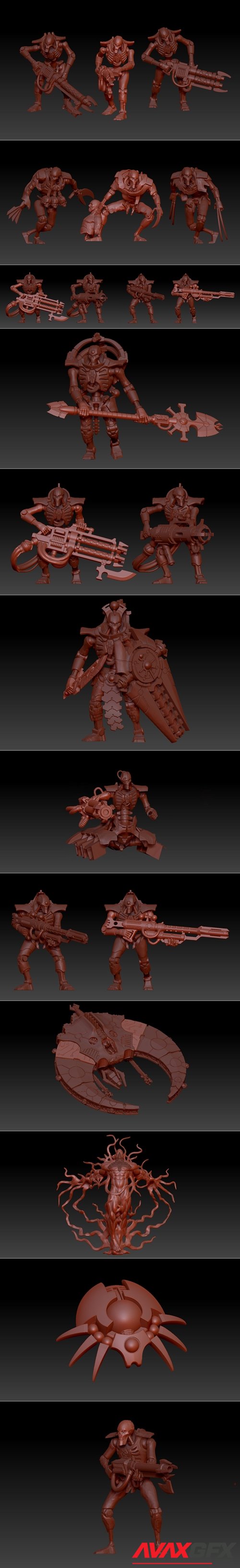 Necrons – 3D Printable STL