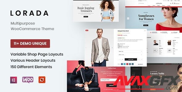 ThemeForest - Lorada v4.1.2 - Responsive Elementor eCommerce Theme - 26680139