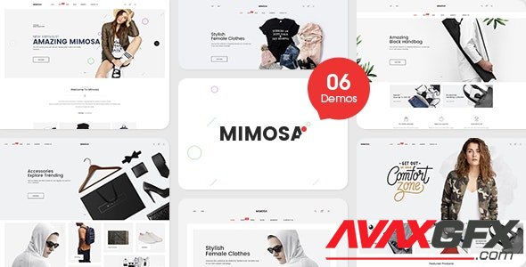 ThemeForest - Mimosa v1.2.3 - Responsive Fashion Prestashop 1.7 Theme - 20656929