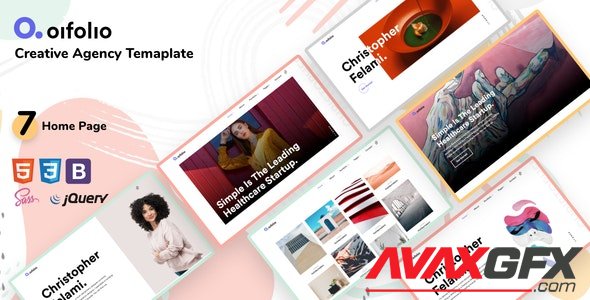 ThemeForest - Oifolio v1.0 - Creative Agency Bootstrap Template - 31300796