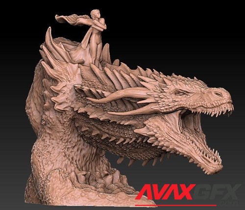 Got Dragon – 3D Printable STL