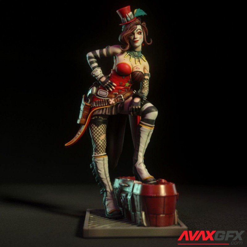 Mad Moxxi Borderland 3D Printable STL