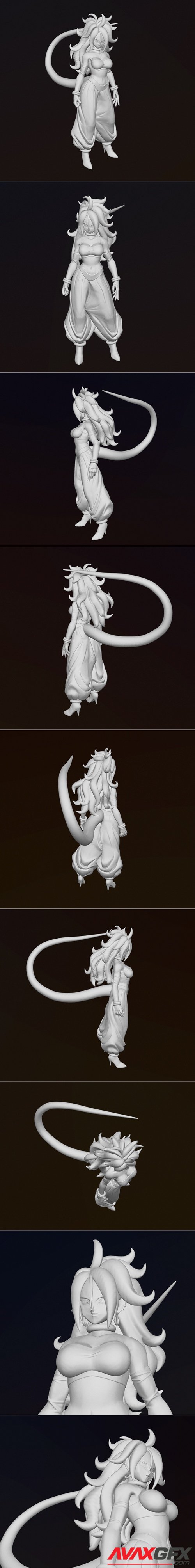 Android 21 Dragon Ball Fighter Z – 3D Printable STL