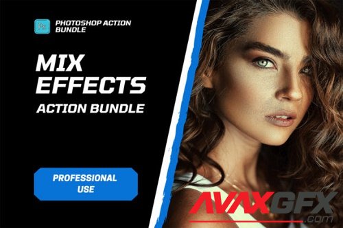 Mix 20 Effects PS Action Bundle