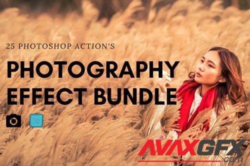 Photography Effect PS Action Bundle