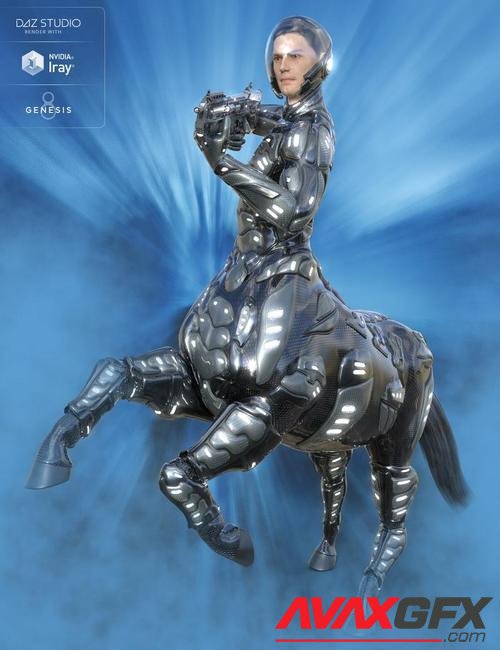 Solar Wardens for Genesis 8 Male Centaur