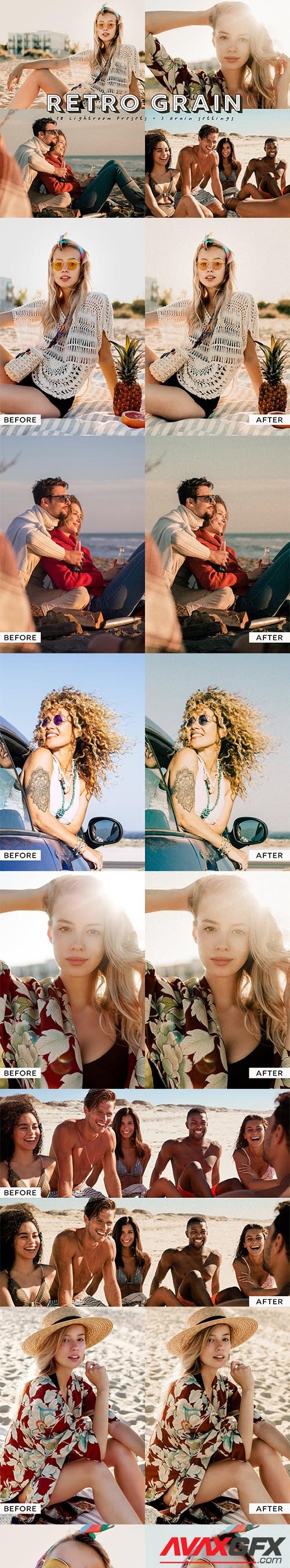 CreativeMarket - 10 Film Emulation Lightroom Presets 6523016