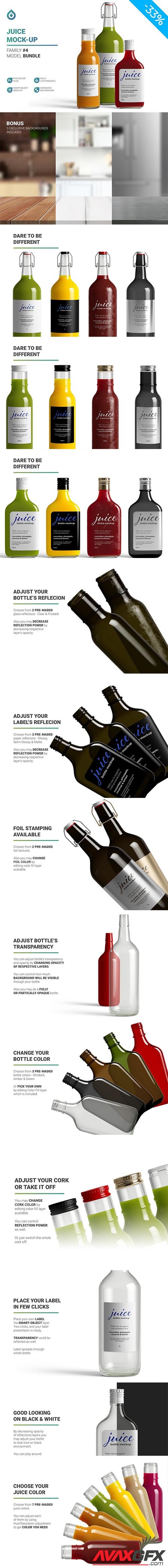 CreativeMarket - Juice Mockup 5742754