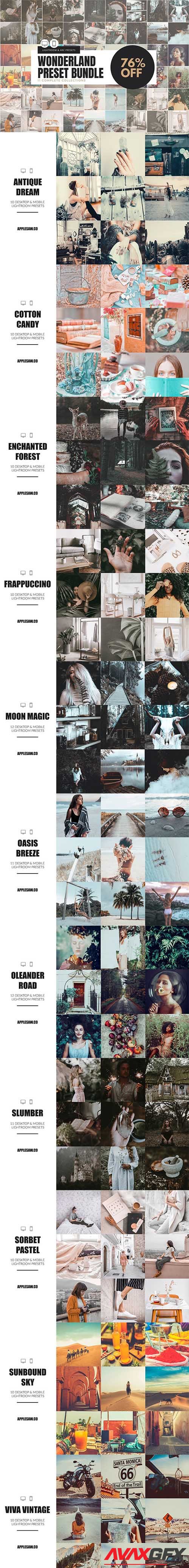 CreativeMarket - The Wonderland Preset Bundle 6333332