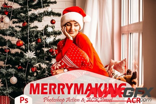12 Merrymaking Photoshop Actions And ACR Presets - 1608746