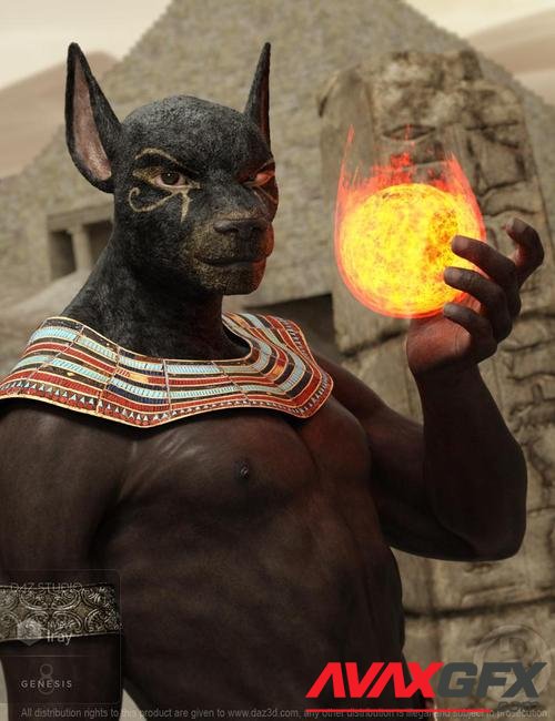 Ancient Anubis for Genesis 8 Male
