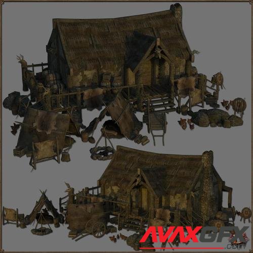 Medieval_Hunter's_Cabin