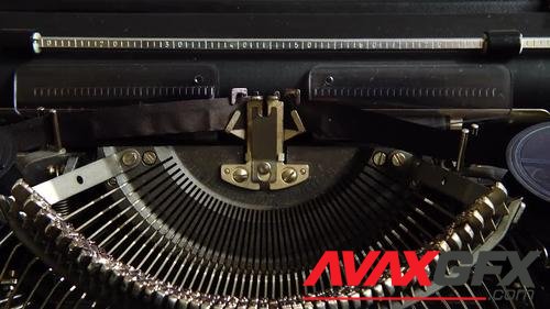 MotionArray – A Vintage Typewriter 1033067