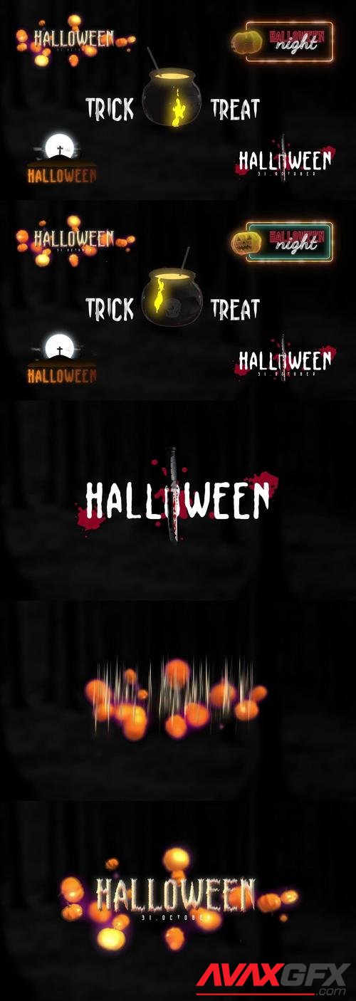 MotionArray – Halloween Scary Titles 1039306