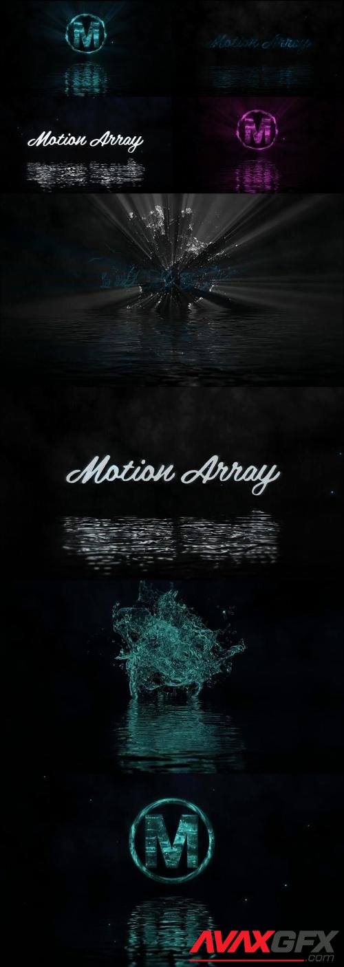 MotionArray – Water Logo 1009174