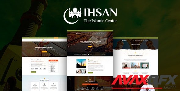 ThemeForest - Ihsan v1.2.0 - Islamic Prayer Center - 25355736