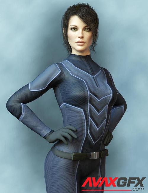 X-Fashion Sci Bodysuit 6 for Genesis 8 Female(s)