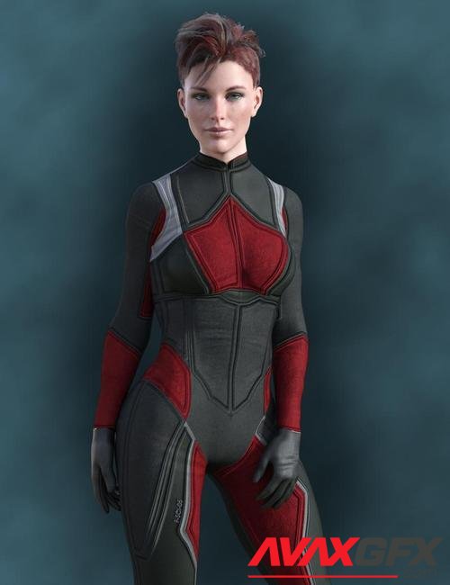 X-Fashion Sci Bodysuit 5 for Genesis 8 Female(s)