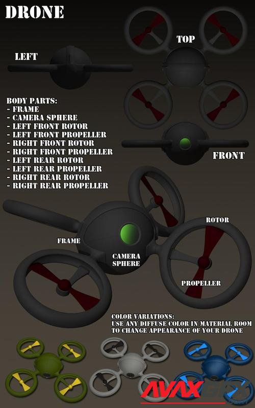 RC Spy Drone