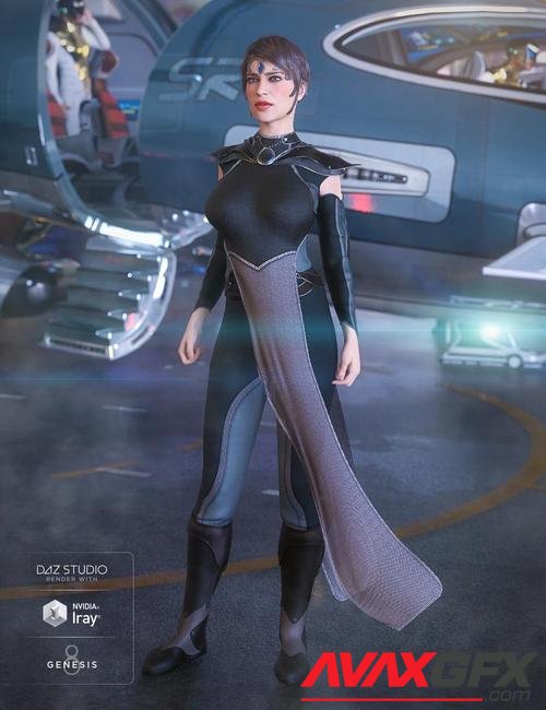 dForce G.I.S. Admiral for Genesis 8 Female(s)