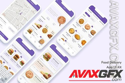 Food Delivery App UI Kit 8BWQ3UP