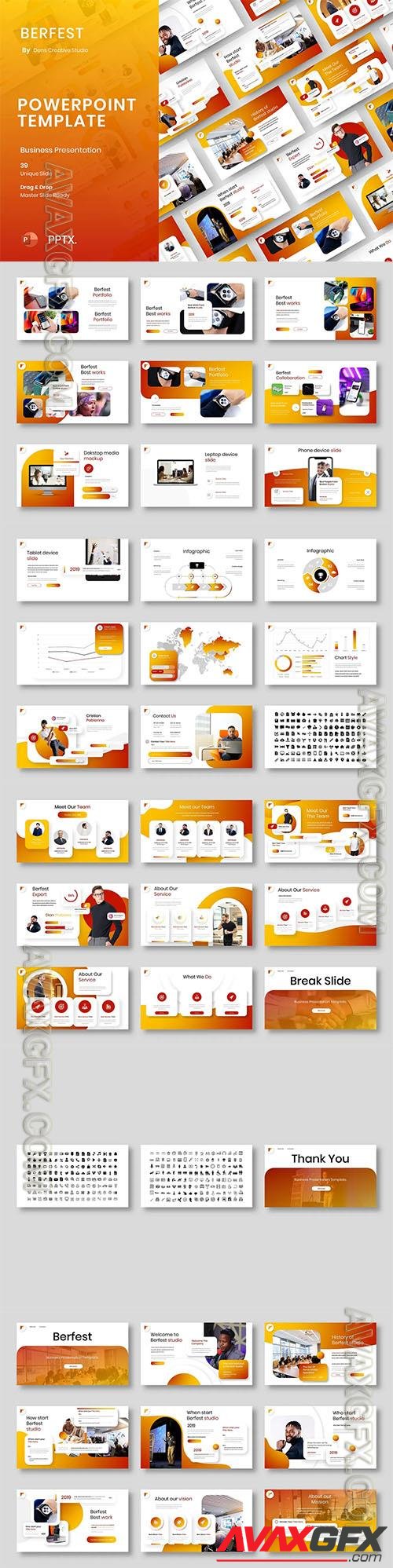 Berfest – Business Powerpoint, Keynote and Google Slides Template