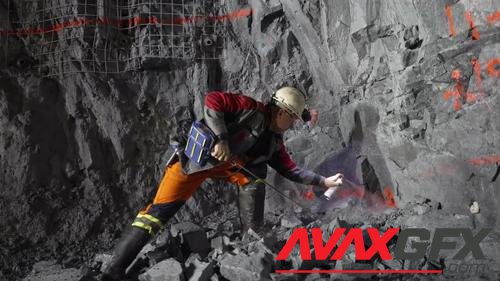 MotionArray – Miner Marks The Spot For Drilling 1032070