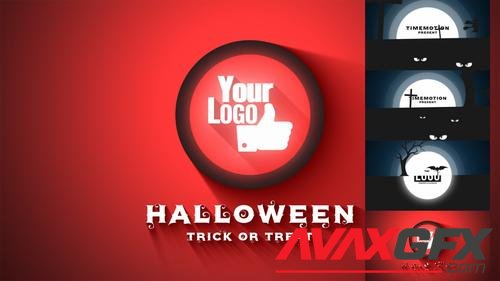 MotionArray – Halloween Flat Logo Reveal 1042110