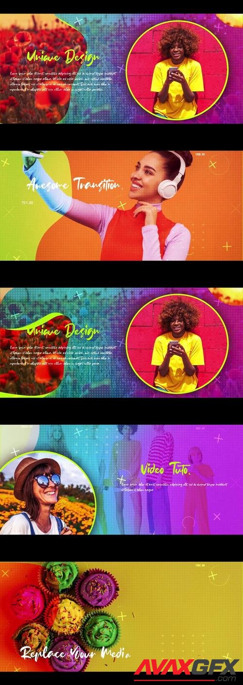 MotionArray – Awesome Colorful Slideshow 1007498