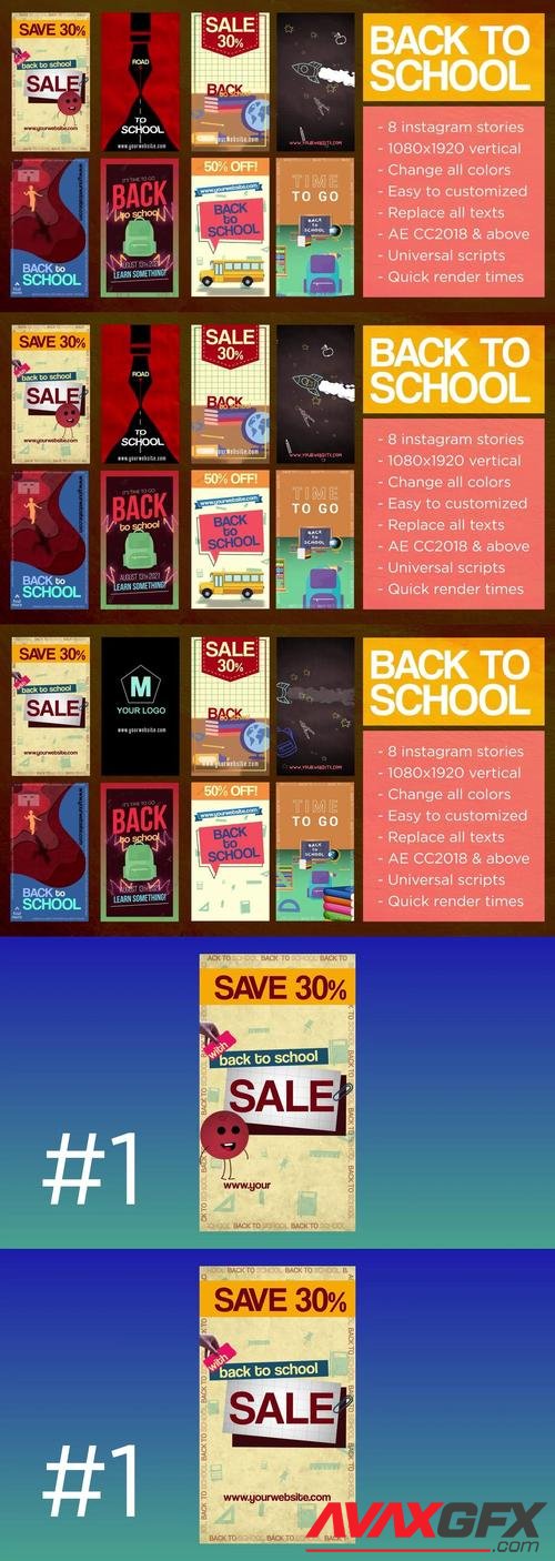 MotionArray – Back To School Stories 1011892