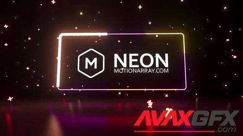 MotionArray – Neon Logos Pack. 1011183