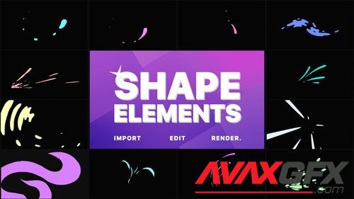 MotionArray – Shape Elements 1010788