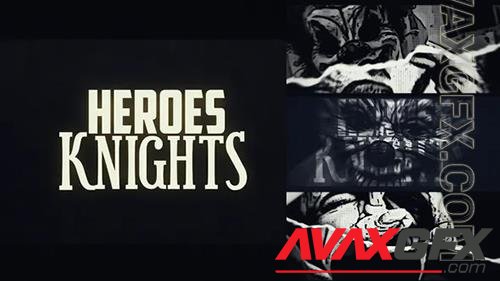 Heroes Knights Logo Intro 24805200 (Videohive)