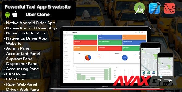 CodeCanyon - Pin Taxi v1.0 - Complete Solution Taxi app - 32194308