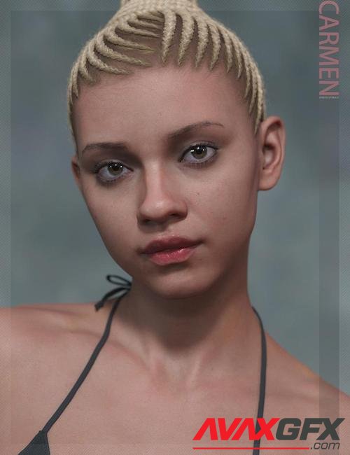 Carmen HD & Smile HD Expression for Genesis 8 Female