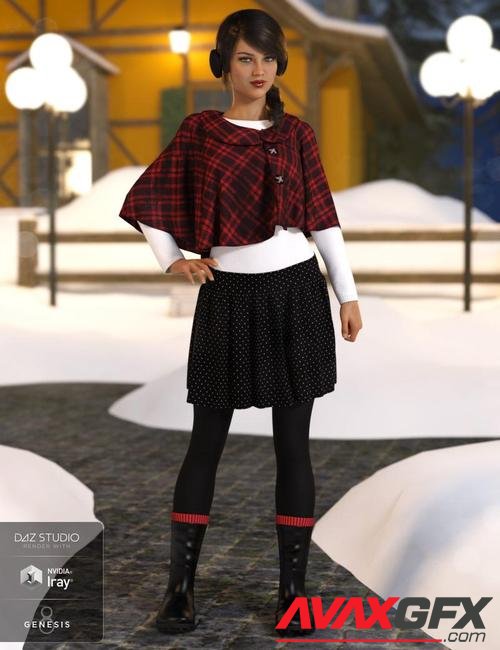 dForce Wonderland Outfit for Genesis 8 Female(s)