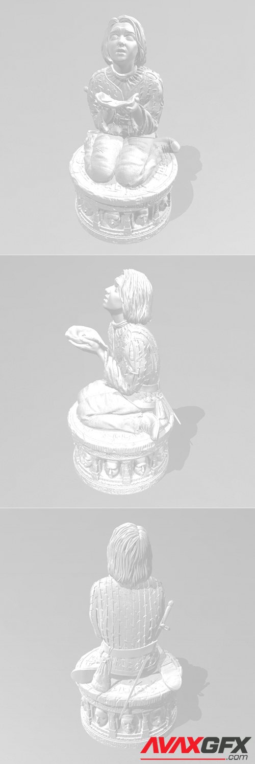 Arya stark – 3D Printable STL