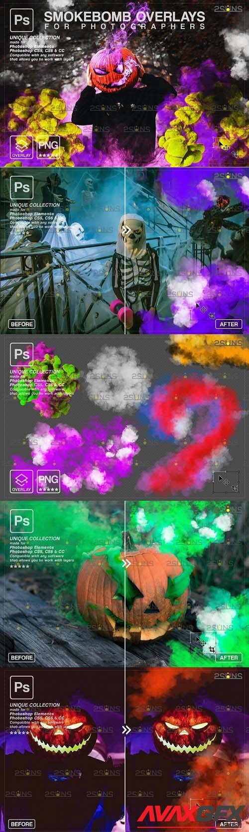 80 Halloween smokebomb overlays - 1612702