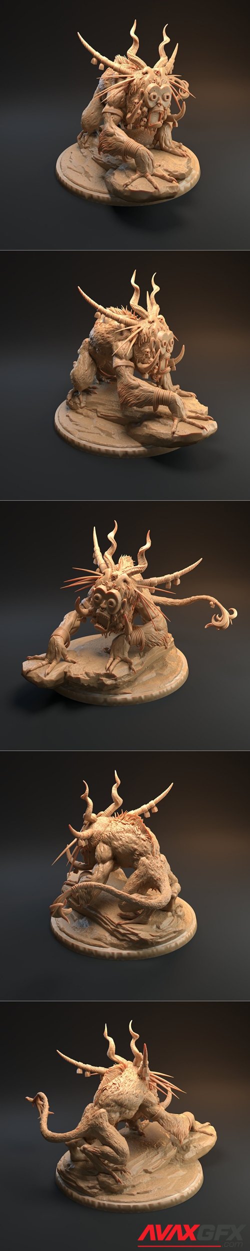 Zaeri-Savanah-Demon – 3D Printable STL