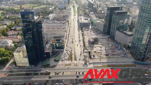 MotionArray – A Busy Road In Warsaw 1033405