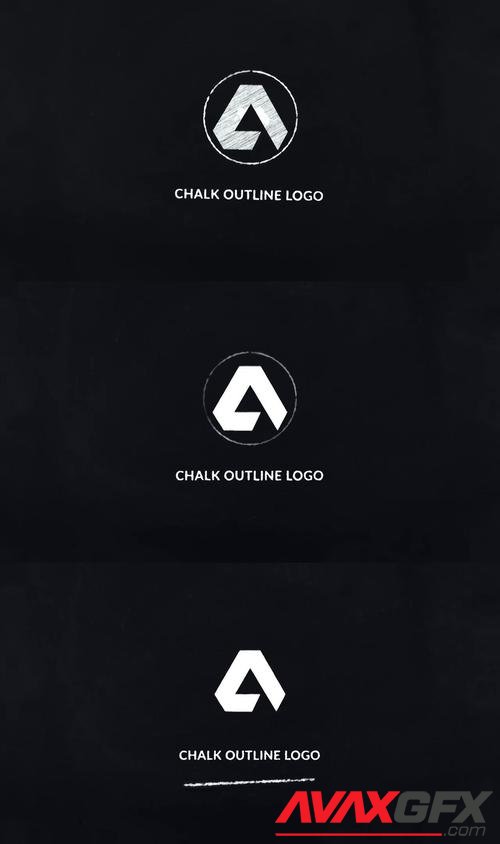 MotionArray – Logo | Chalk Outline 1016254