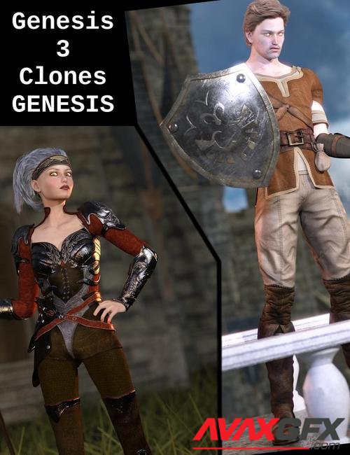 Genesis 3 Clones for Genesis Bundle