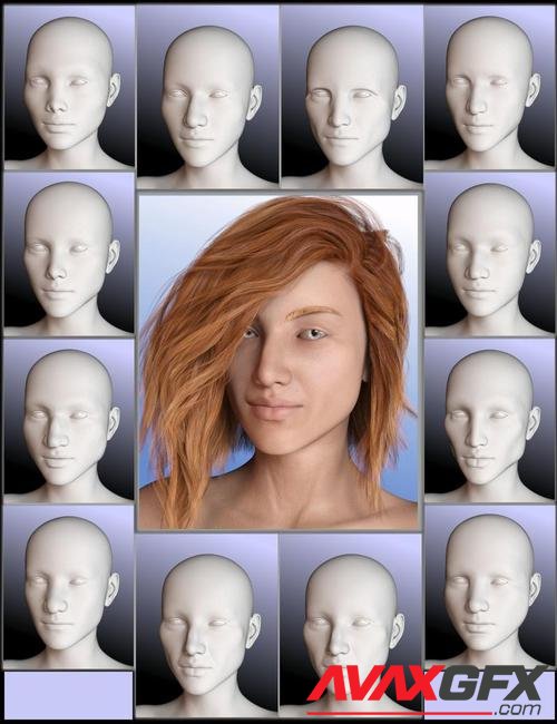 People of Earth: Faces of Europe Genesis 8 Female