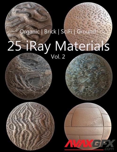 Iray Materials Collection Vol 2